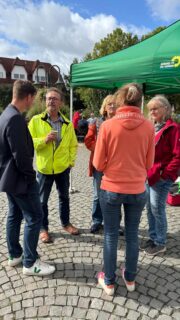 Gestern hat uns unser Landratskandidat Kim #fürwentsches auf dem Schwaneweder Marktplatz besucht. In diesem Video fasst er die wichtigsten Themen kurz zusammen. #schwanewede #schwanewedewirdgrün #kommunalwahl2026