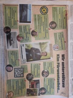 #fürwentsches: heute im Osterholzer Kreisblatt. Morgen ist Stichwahl für unseren zukünftigen Landrat. #schwanewede geht wählen, gebt Kim eure Stimme 🌻
