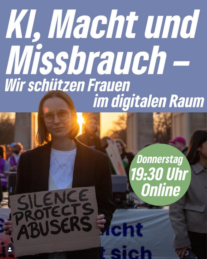 KI, Macht und Missbrauch – Wir schützen Frauen im digitalen Raum!